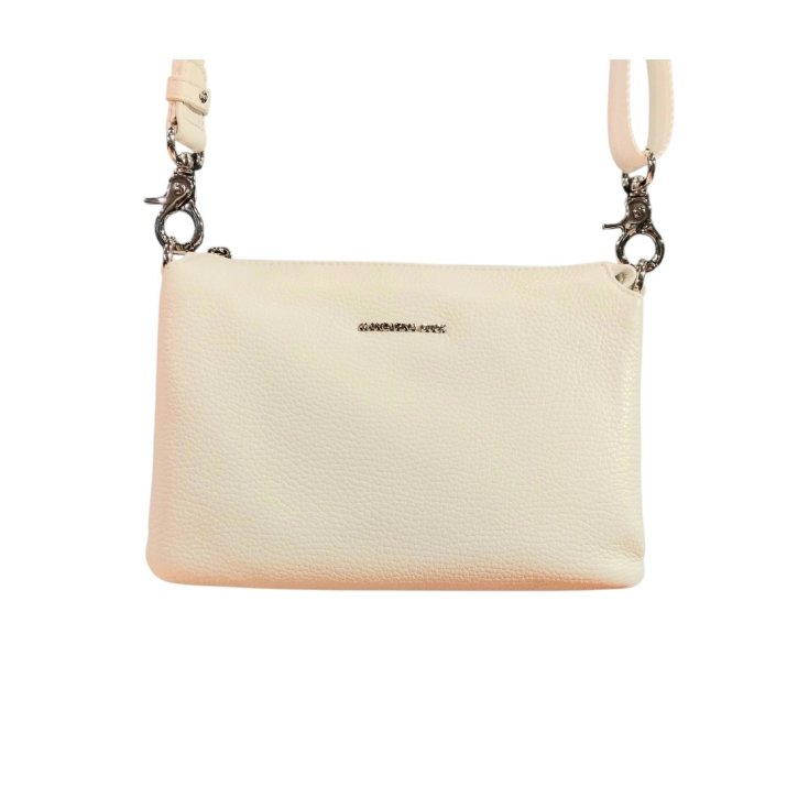 MANDARINA DUCK MELLOW LEATHER Handtasche weiß